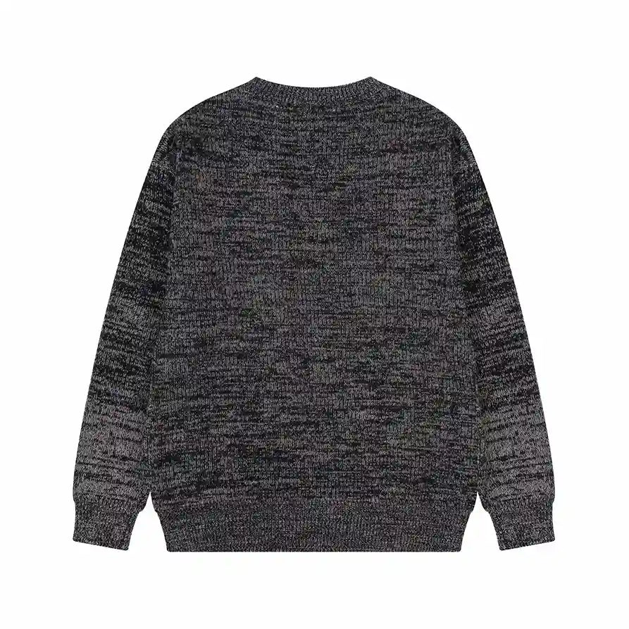 Essentials ink sweatshirt back view beveled logo branding