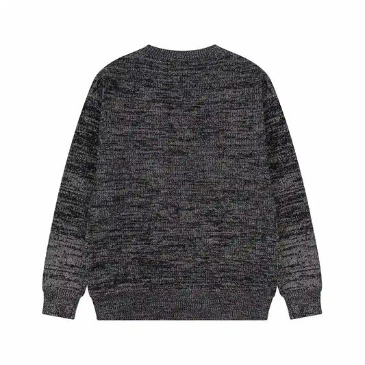 Essentials ink sweatshirt back view beveled logo branding