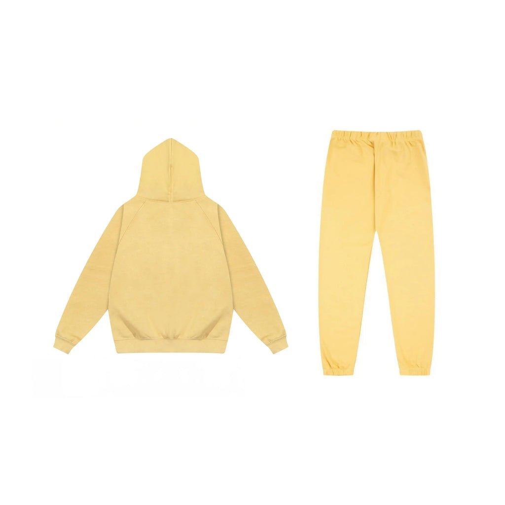 Light FEAR OF GOD ESSENTIALS Clothing Garden Yellow Long sleeve Tracksuit 2