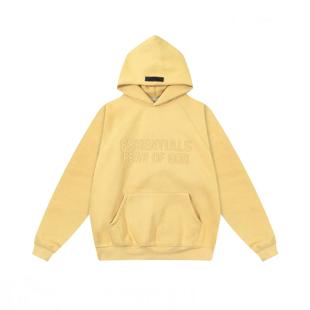 Light FEAR OF GOD ESSENTIALS Clothing Garden Yellow Long sleeve Tracksuit 3