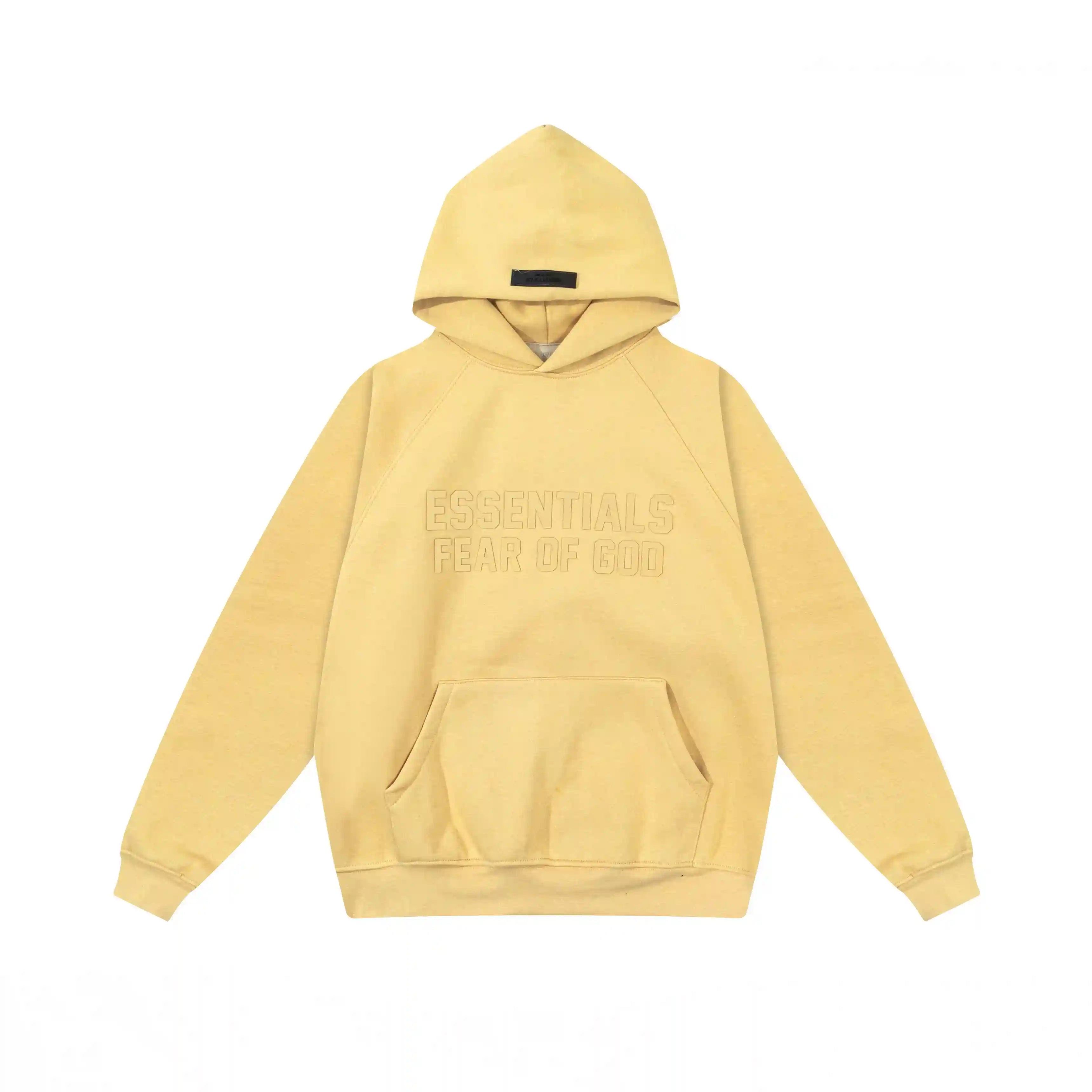 Light FEAR OF GOD ESSENTIALS Clothing Garden Yellow Long sleeve Tracksuit 3