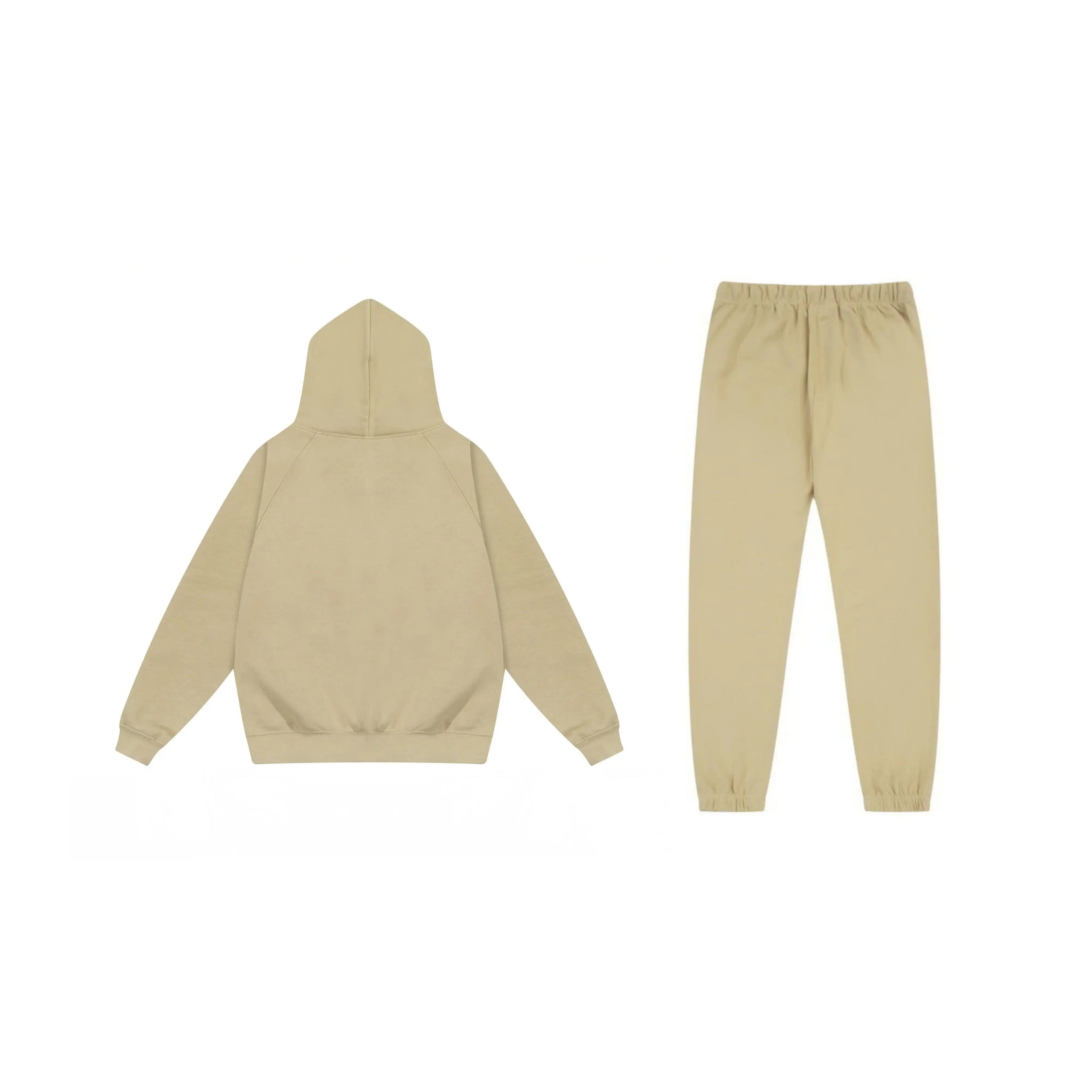 Light FEAR OF GOD ESSENTIALS Clothing Hampton Yellow Long Sleeve Tracksuit 2