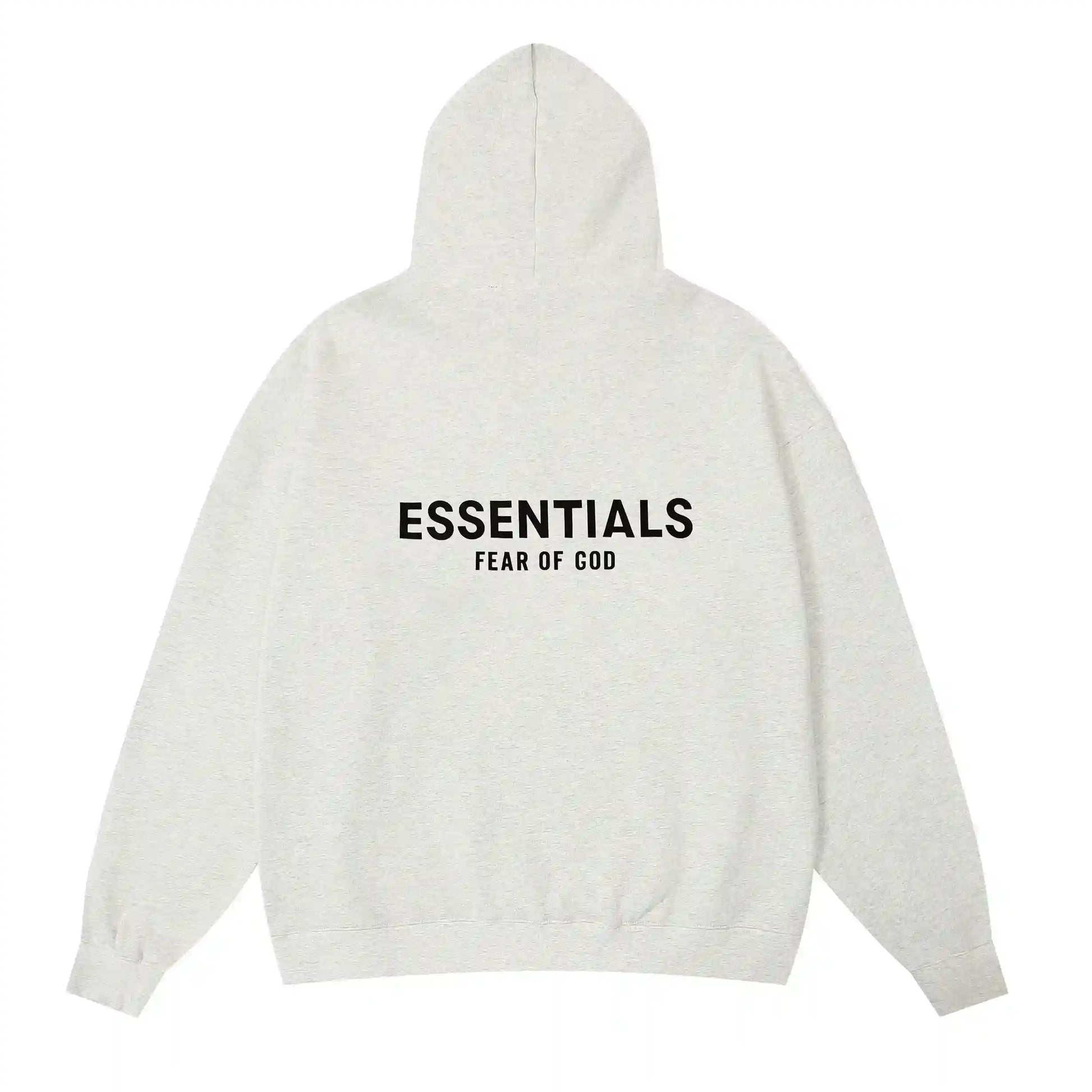 Design details of Essentials cloud dance refined comfort fleece tracksuit by Fear Of God