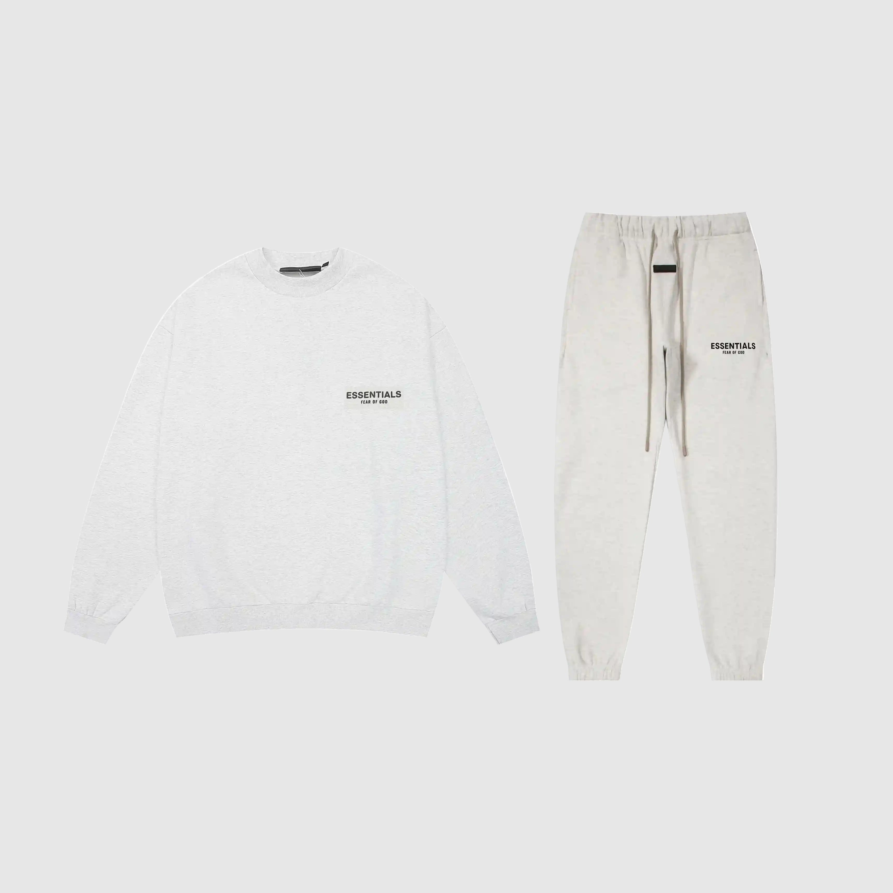LongSleeve ESSENTIALS Fear of God Clothing Cloud Dance Tracksuit 1