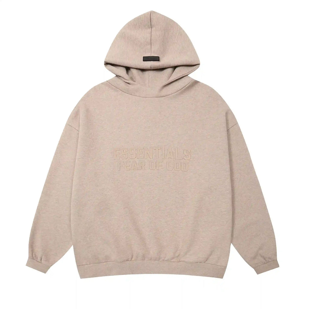 Long Sleeve FEAR OF GOD ESSENTIALS Clothing Heathered Grey Casual Tracksuit 3