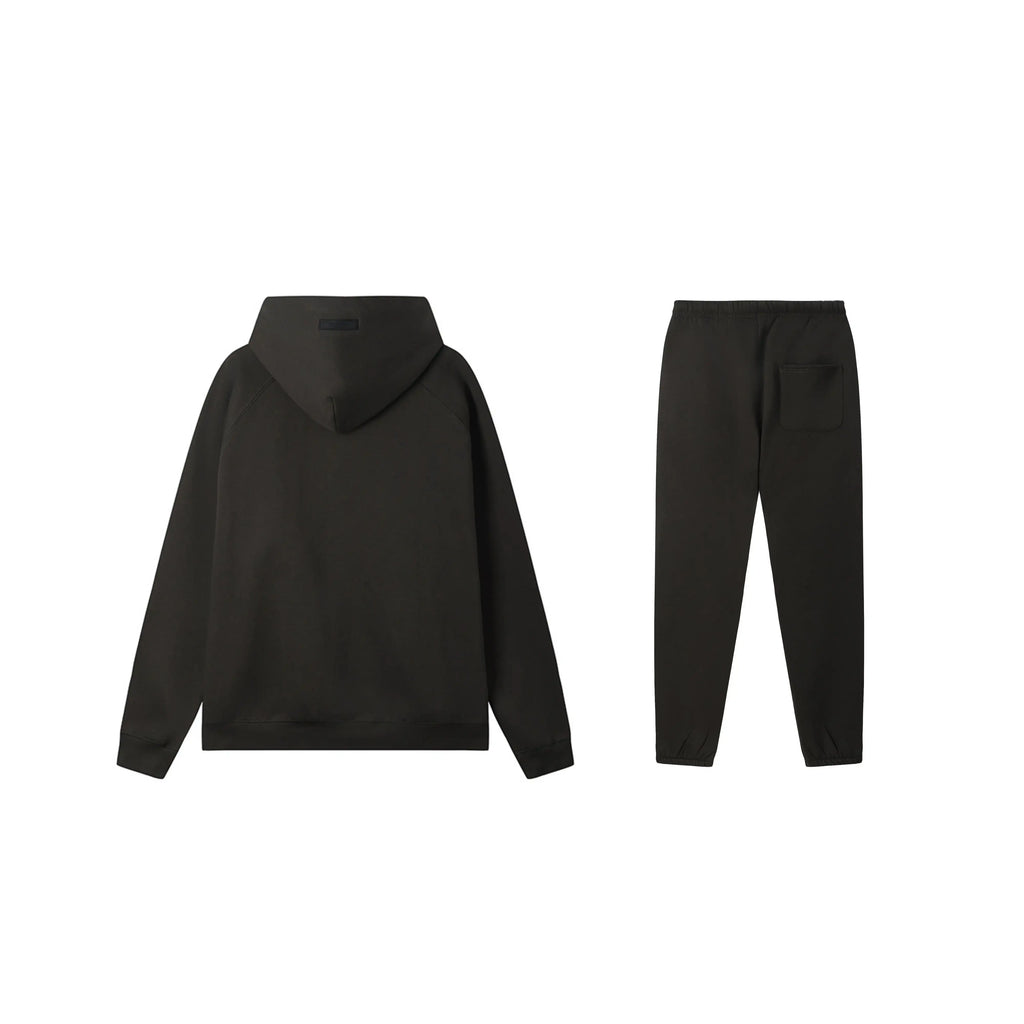 Long Sleeve Fear of God ESSENTIALS Clothing Black Stylish Tracksuit 2