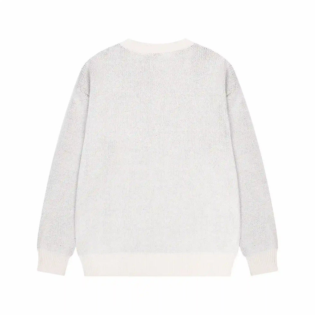Long Sleeves Essentials Clothing Eggshell Sweatshirt Back