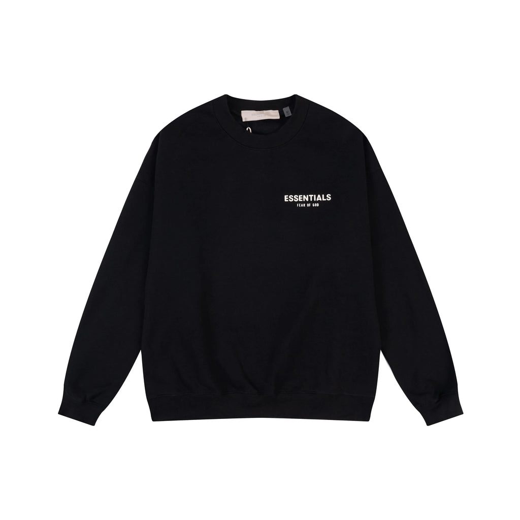 Longsleeve ESSENTIALS Sweatshirt Clothing Black Tracksuit 3