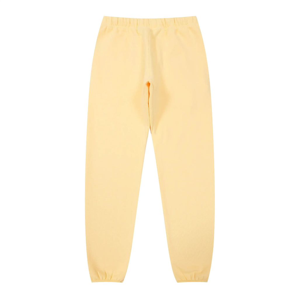 New FEAR OF GOD Hooded ESSENTIALS Clothing Garden Yellow Long Sleeve Tracksuit 6