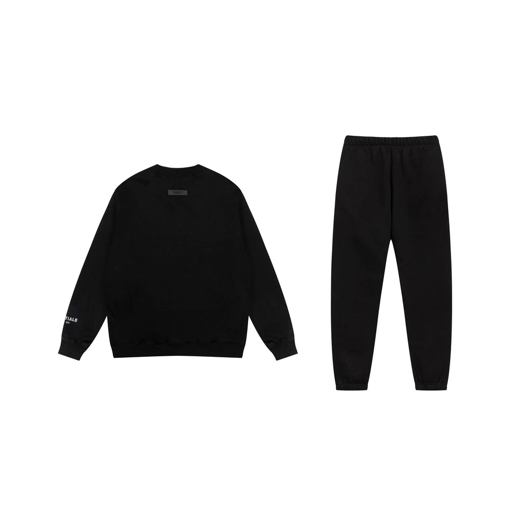 New Hooded FOG ESSENTIALS Clothing Black Long Sleeve Tracksuit 2