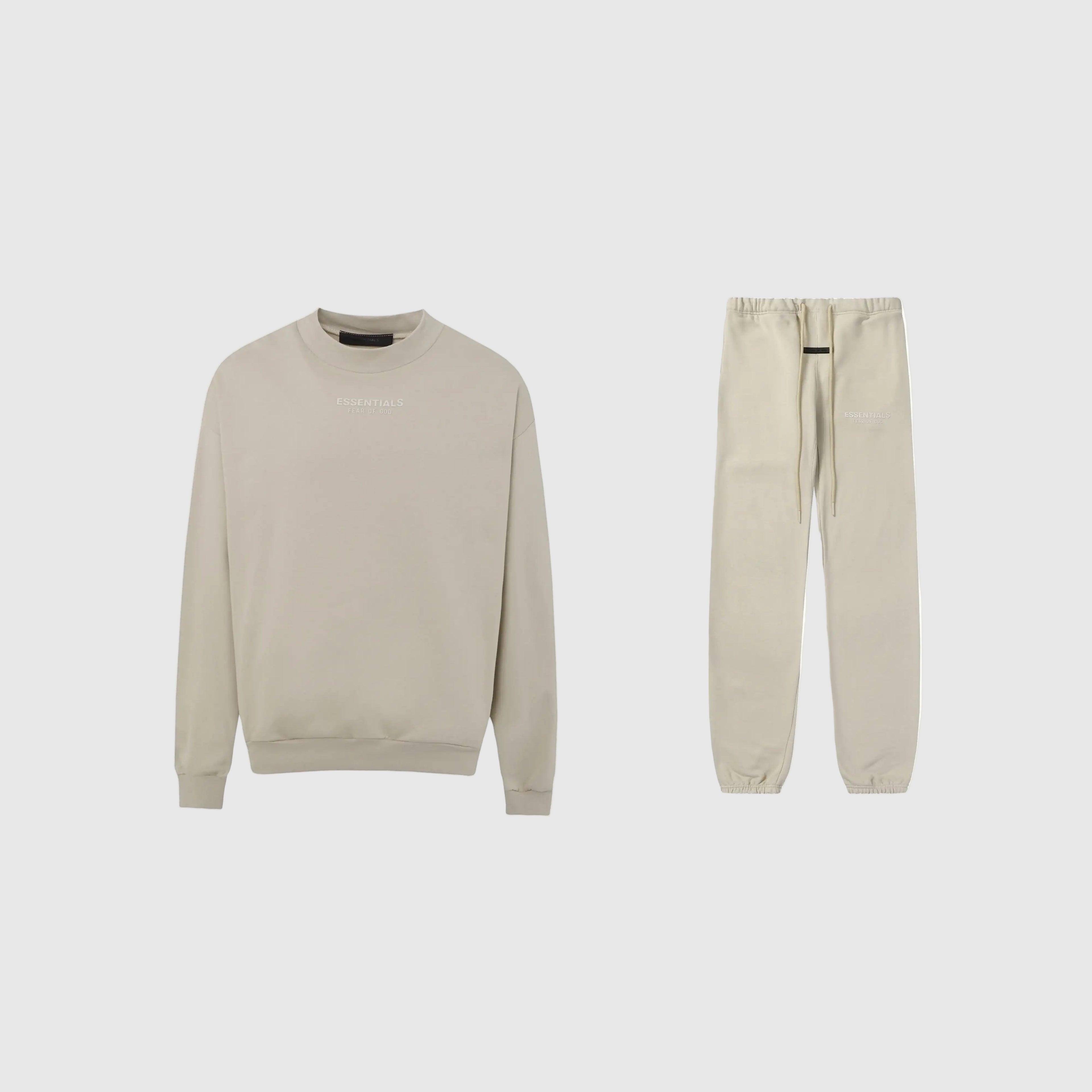 New Style FOG ESSENTIALS Clothing Heathered Grey Long sleeve Tracksuit 1