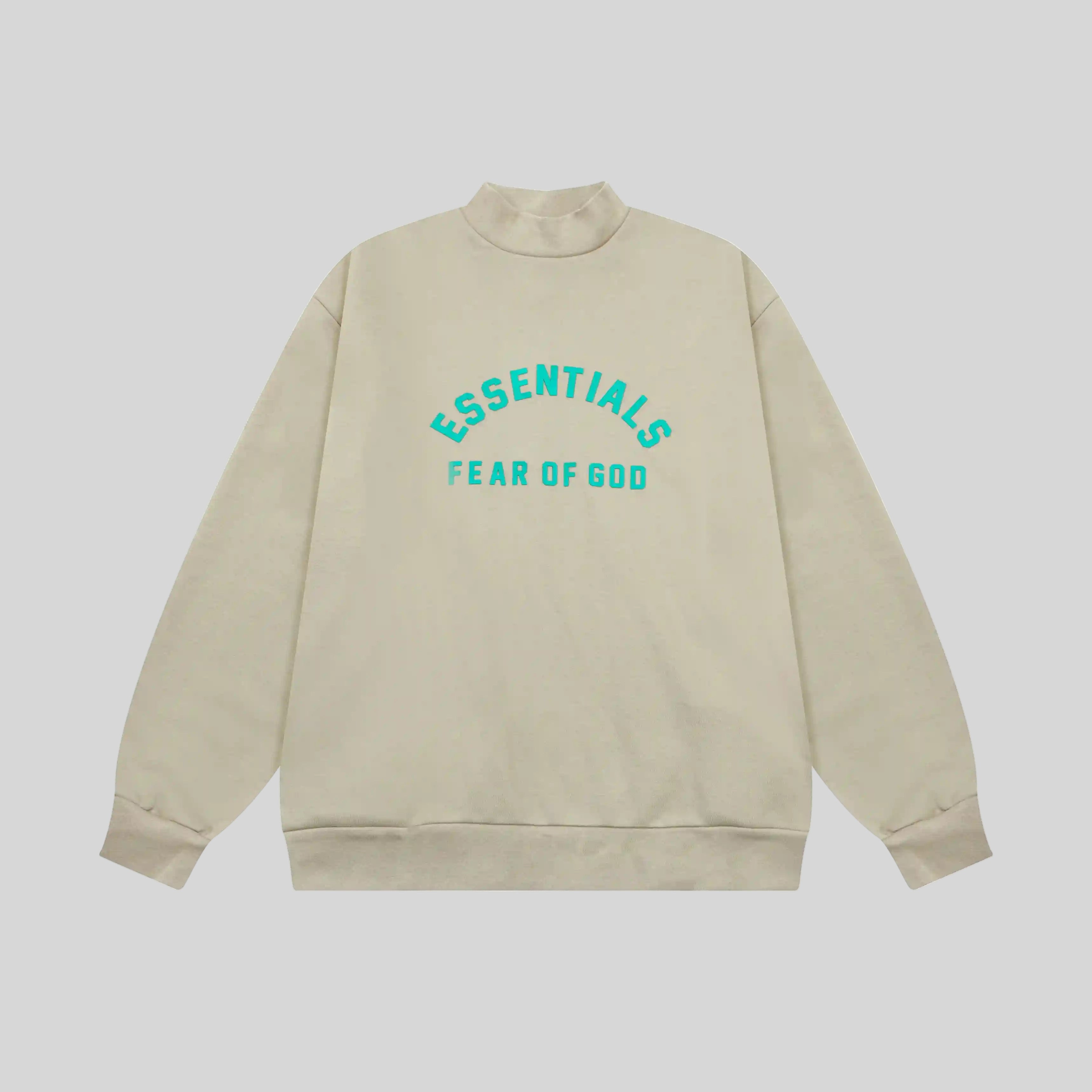 Pastel Grey Sweatshirt Essentials Clothing 