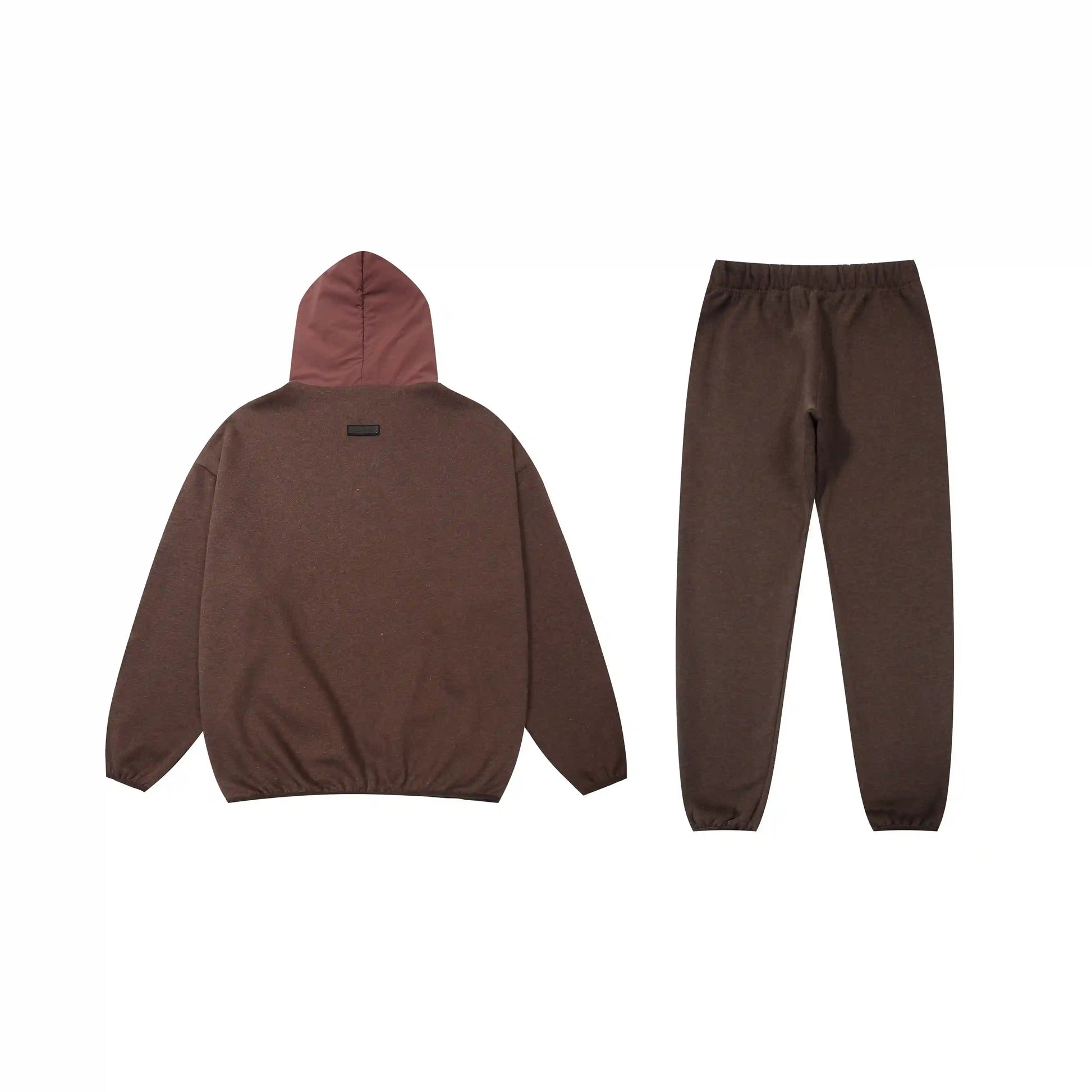Congo Brown tracksuit relaxed fit hoodie and joggers by Fear Of God