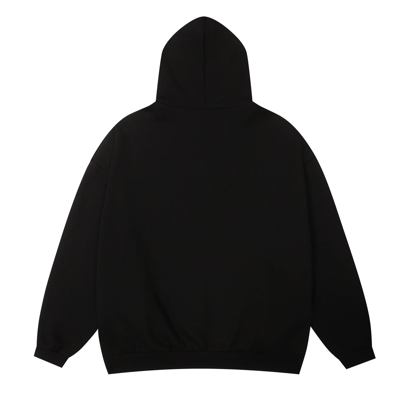 Design details of Essentials black comfort fit fleece tracksuit by Fear Of God