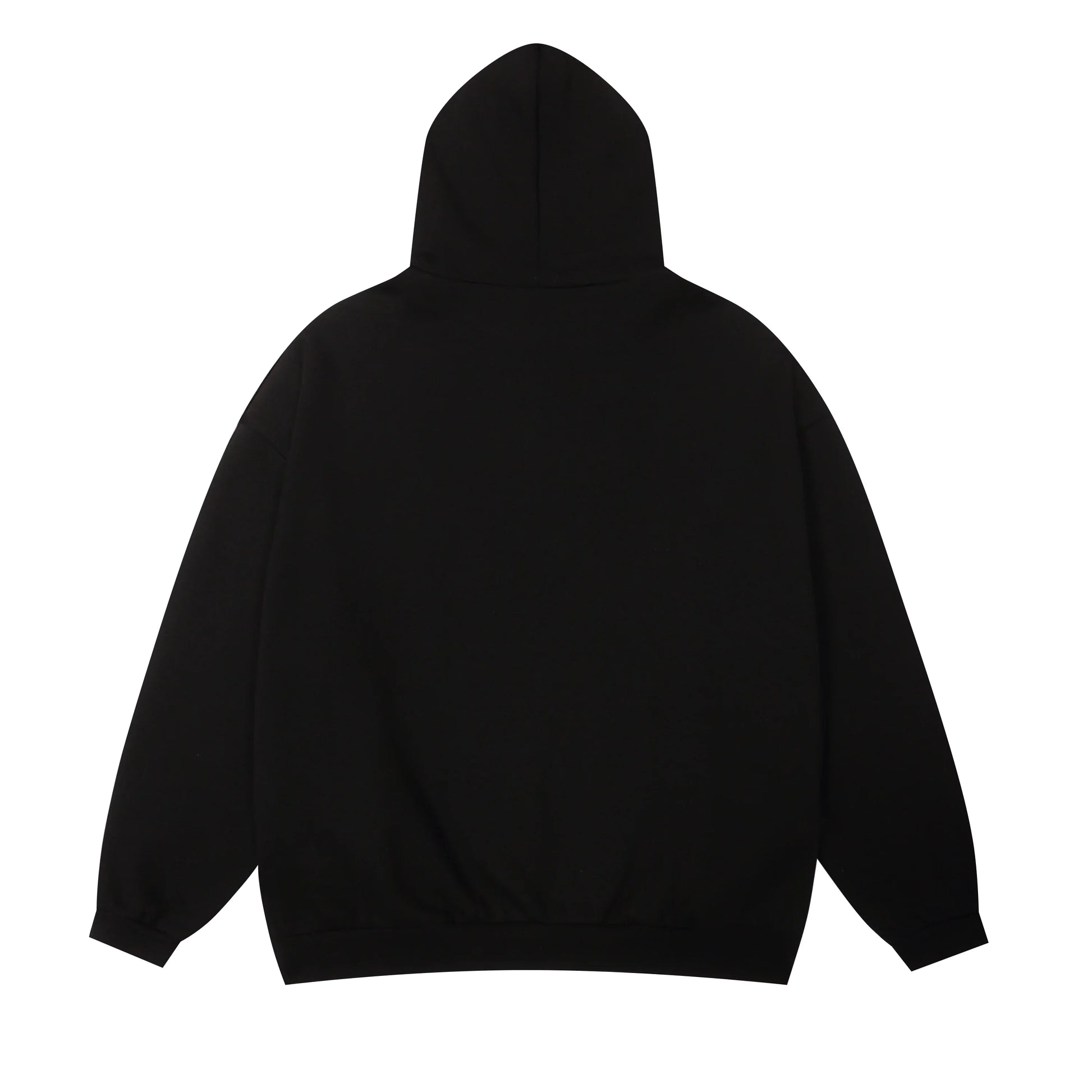 Design details of Essentials black comfort fit fleece tracksuit by Fear Of God