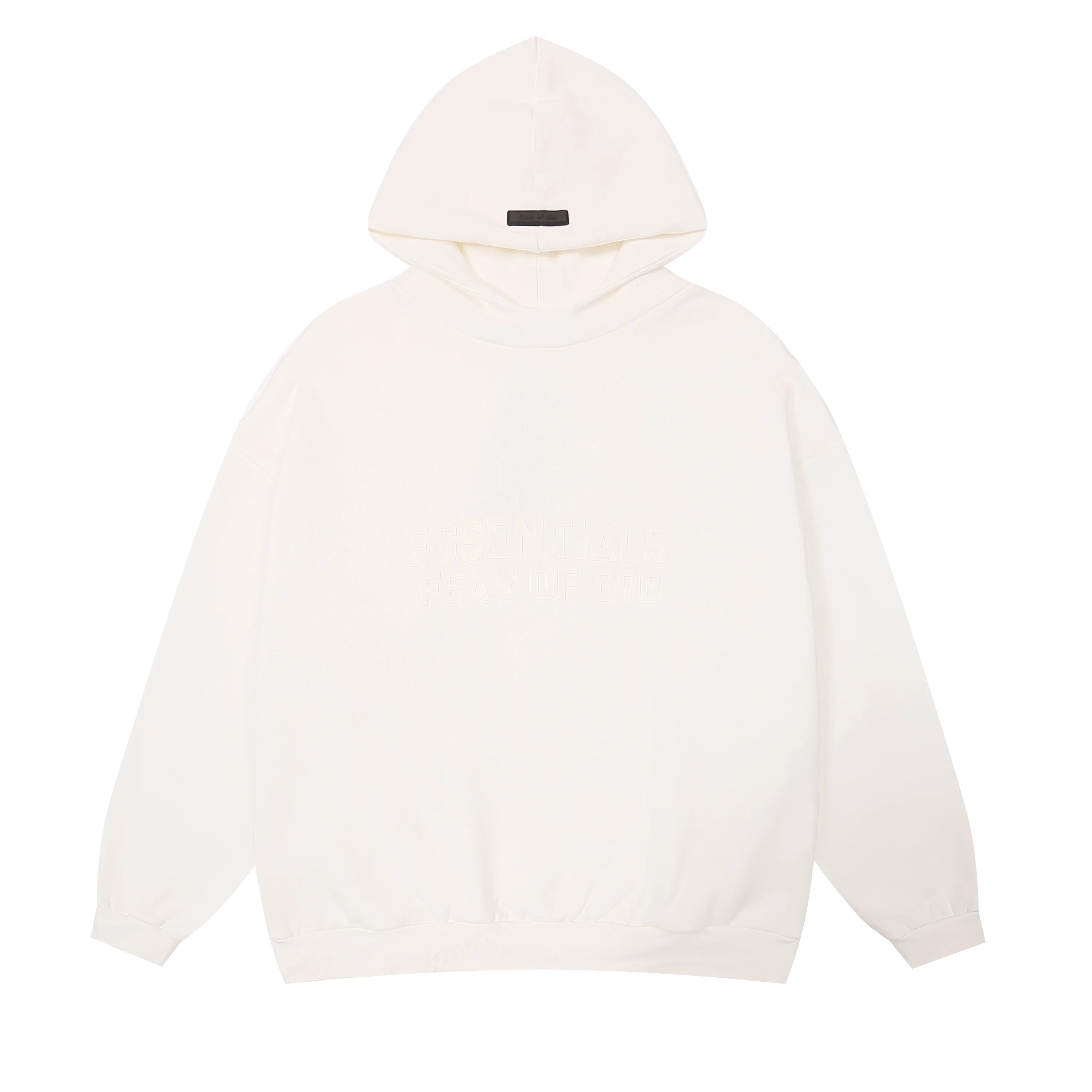 Plain FEAR OF GOD ESSENTIALS Hooded Clothing Eggshell Tracksuit 3