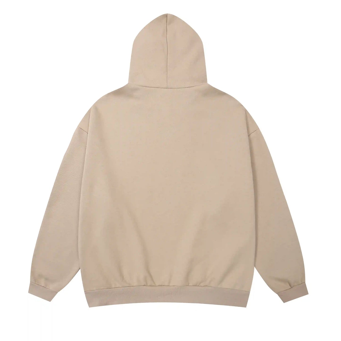 Design details of Essentials pastel grey fleece tracksuit by Fear Of God