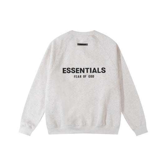 essentials cloud dance crewneck sweatshirt soft fleece casual