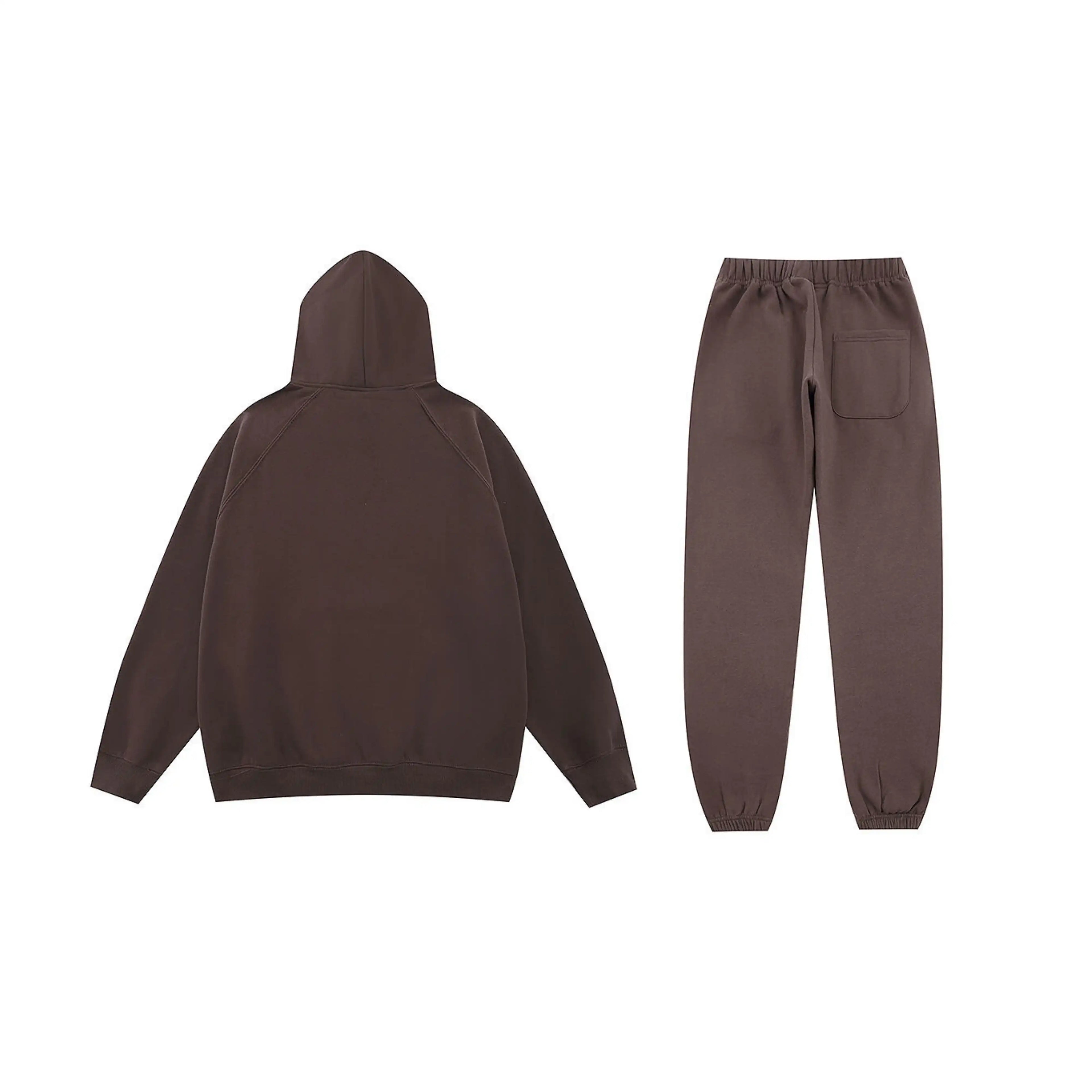 Pure FEAR OF GOD ESSENTIALS Clothing Congo Brown Long Sleeve Tracksuit 2