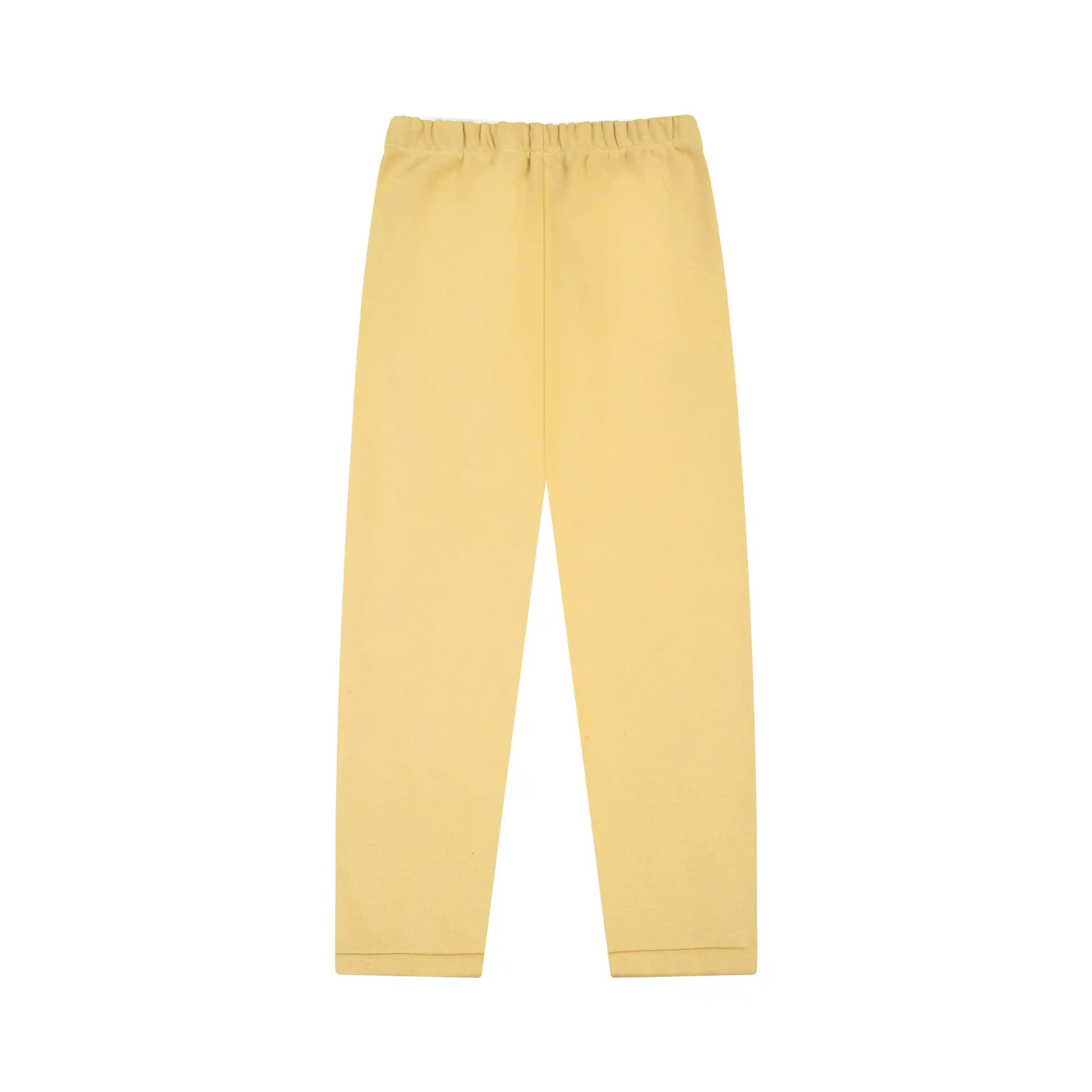 Pure Light FEAR OF GOD Hooded ESSENTIALS Clothing Garden Yellow Long Sleeve Tracksuit 6