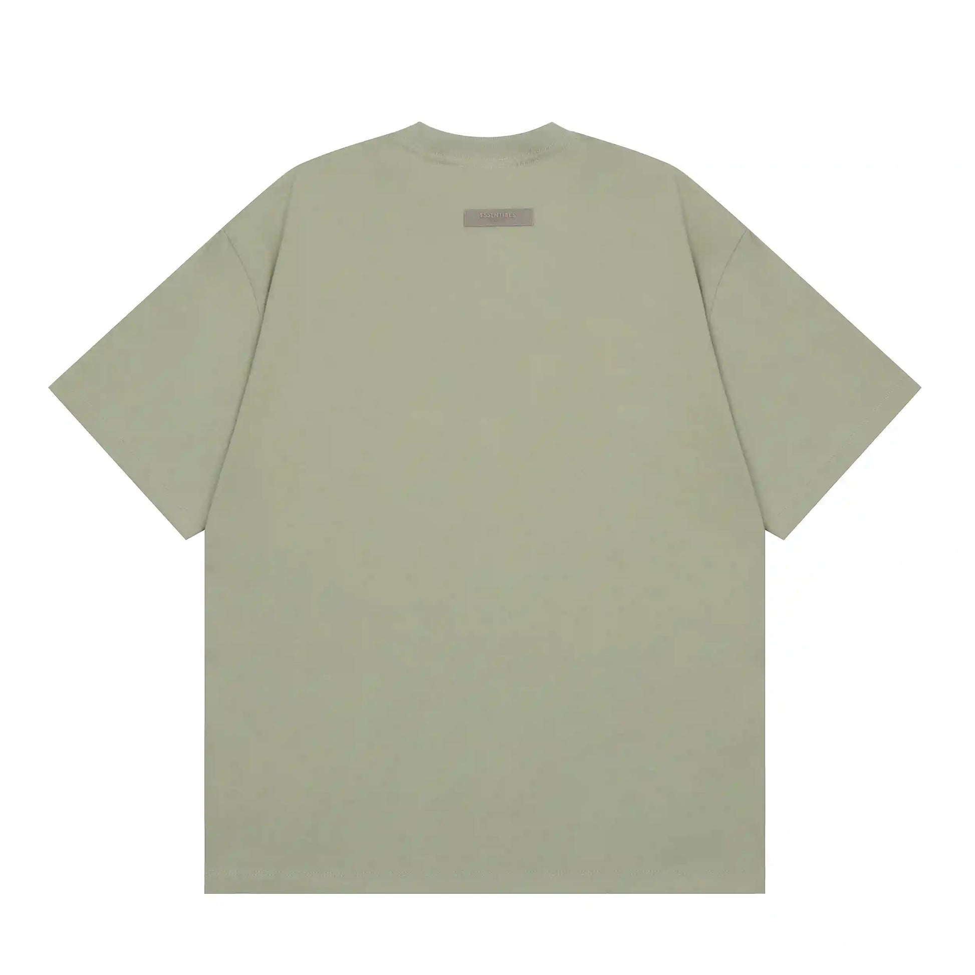 Essentials sea foam casual streetwear tee by Fear of God outfit