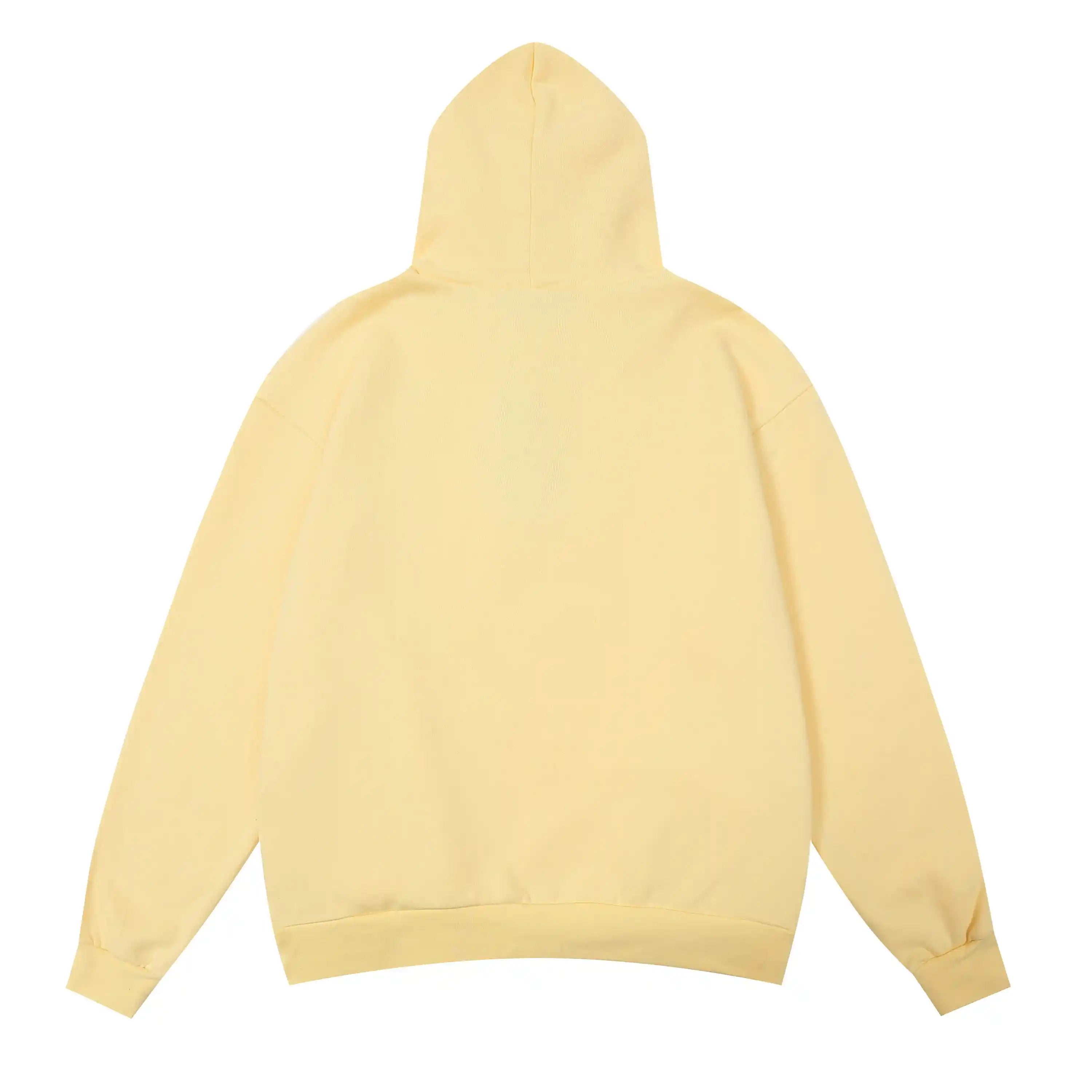 White Font ESSENTIALS FOG Clothing Garden Yellow Tracksuit 4