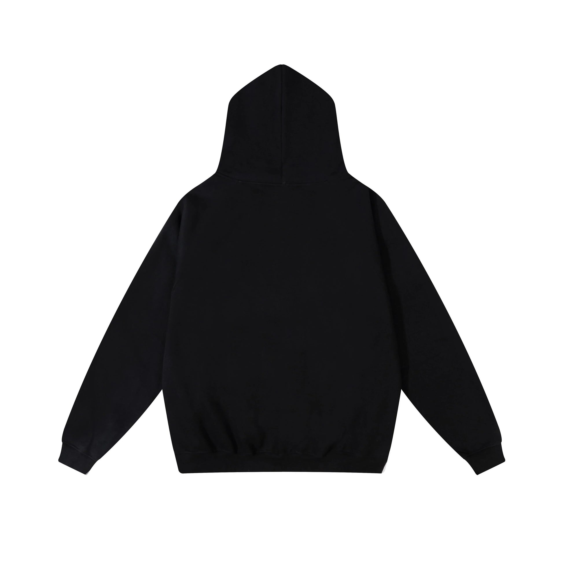 Black Essentials joggers soft-touch rubberized logo on leg close-up