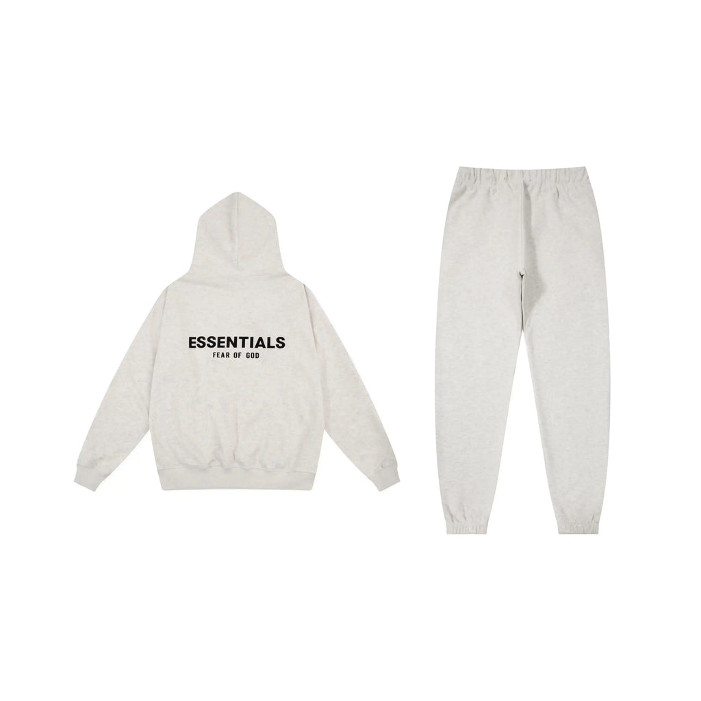 White Longsleeve FOG ESSENTIALS Clothing Eggshell Tracksuit 2