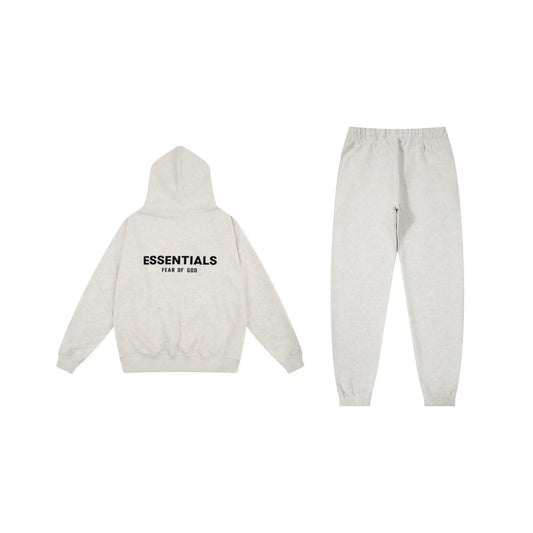 Fear of God Essentials Eggshell hoodie set hoodie and jogger set