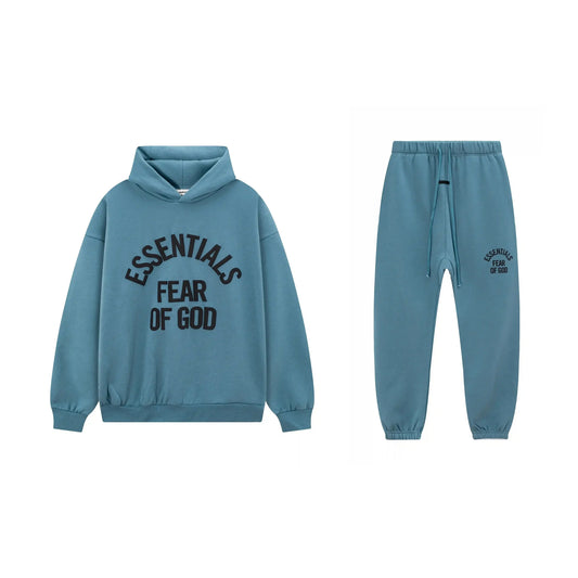 Coastal Blue Essentials Tracksuit Pullover