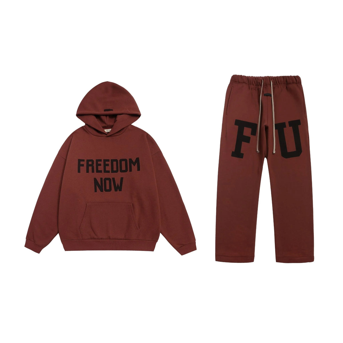 Retro Red Essentials Tracksuit Pullover