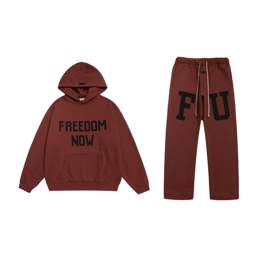 Retro Red Essentials Tracksuit Pullover