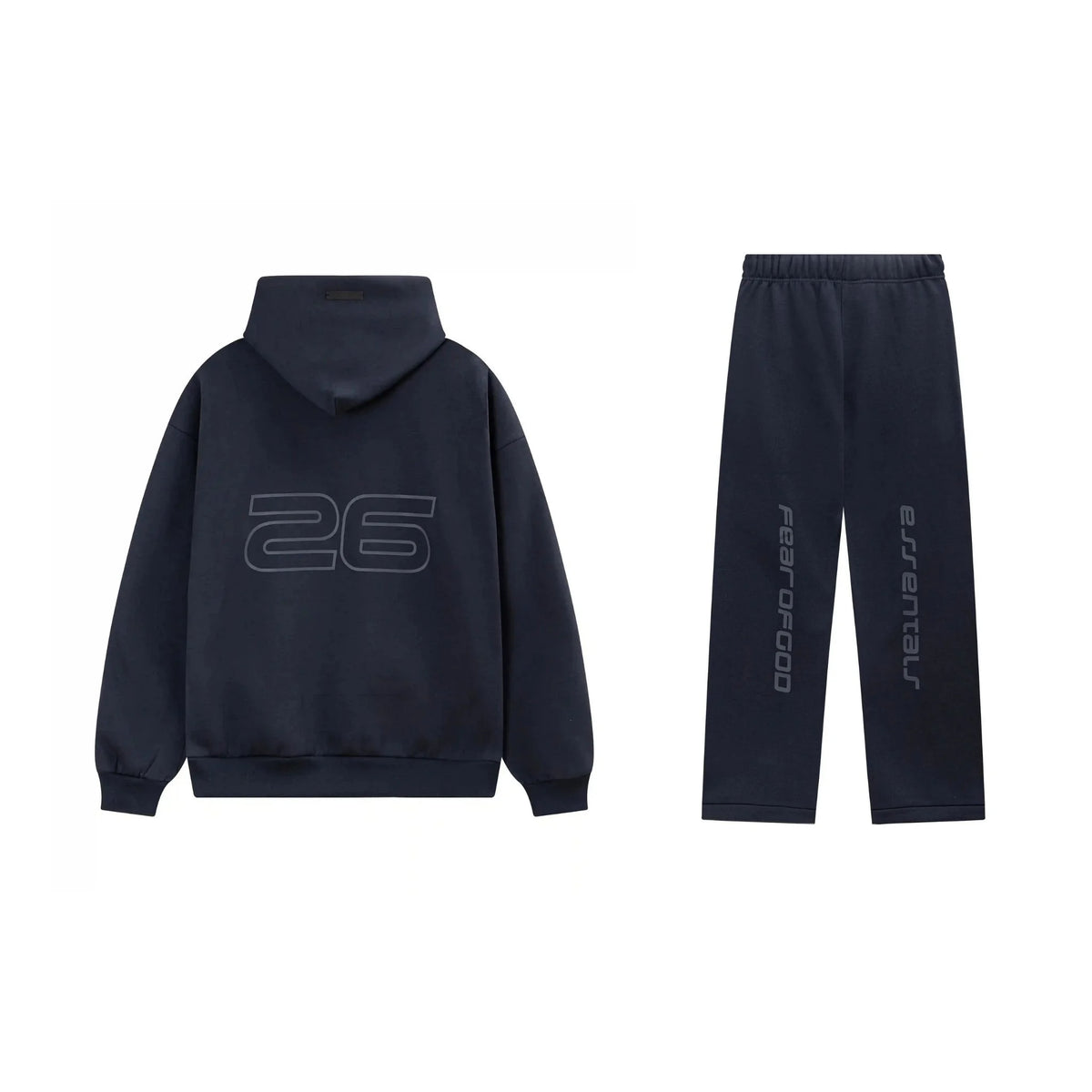 Blue Essentials Tracksuit Pullover