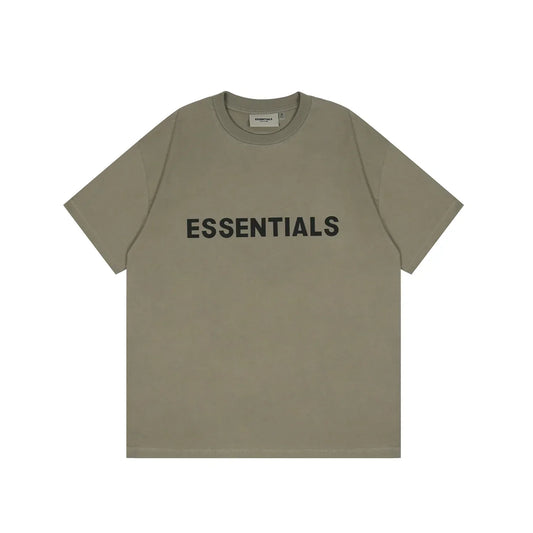 Essentials wood casual streetwear tee by Fear of God outfit