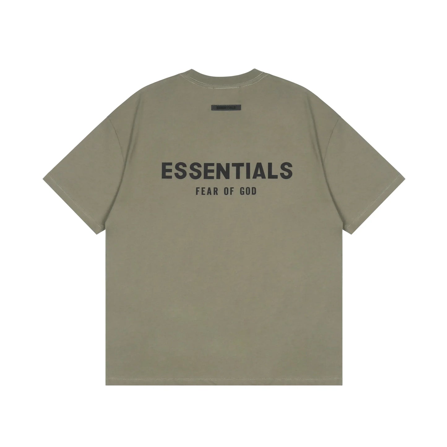 Classic crew neckline on Essentials sea form t-shirt by Fear of God