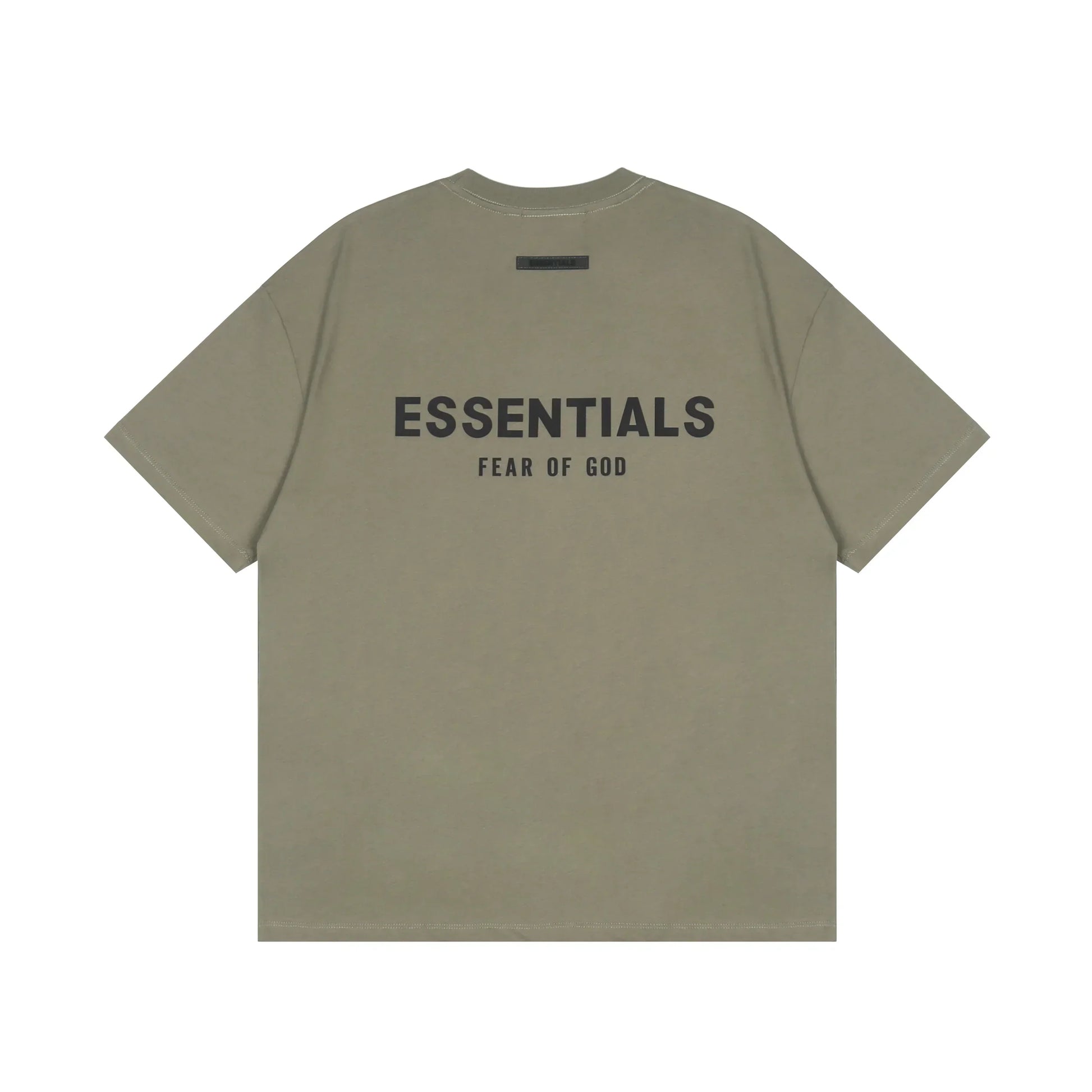 Classic crew neckline on Essentials sea form t-shirt by Fear of God