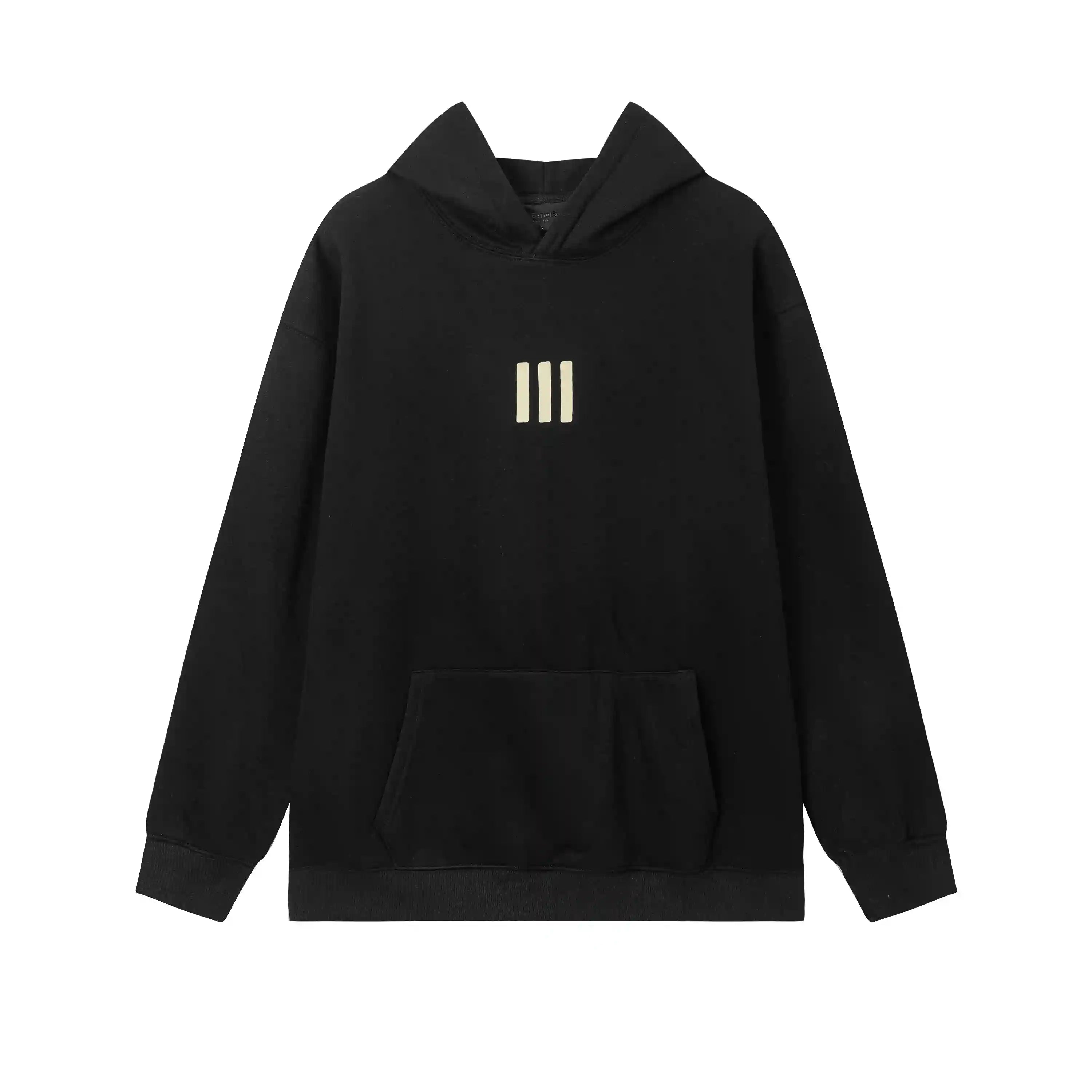 ESSENTIALS Clothing Black Hoodie