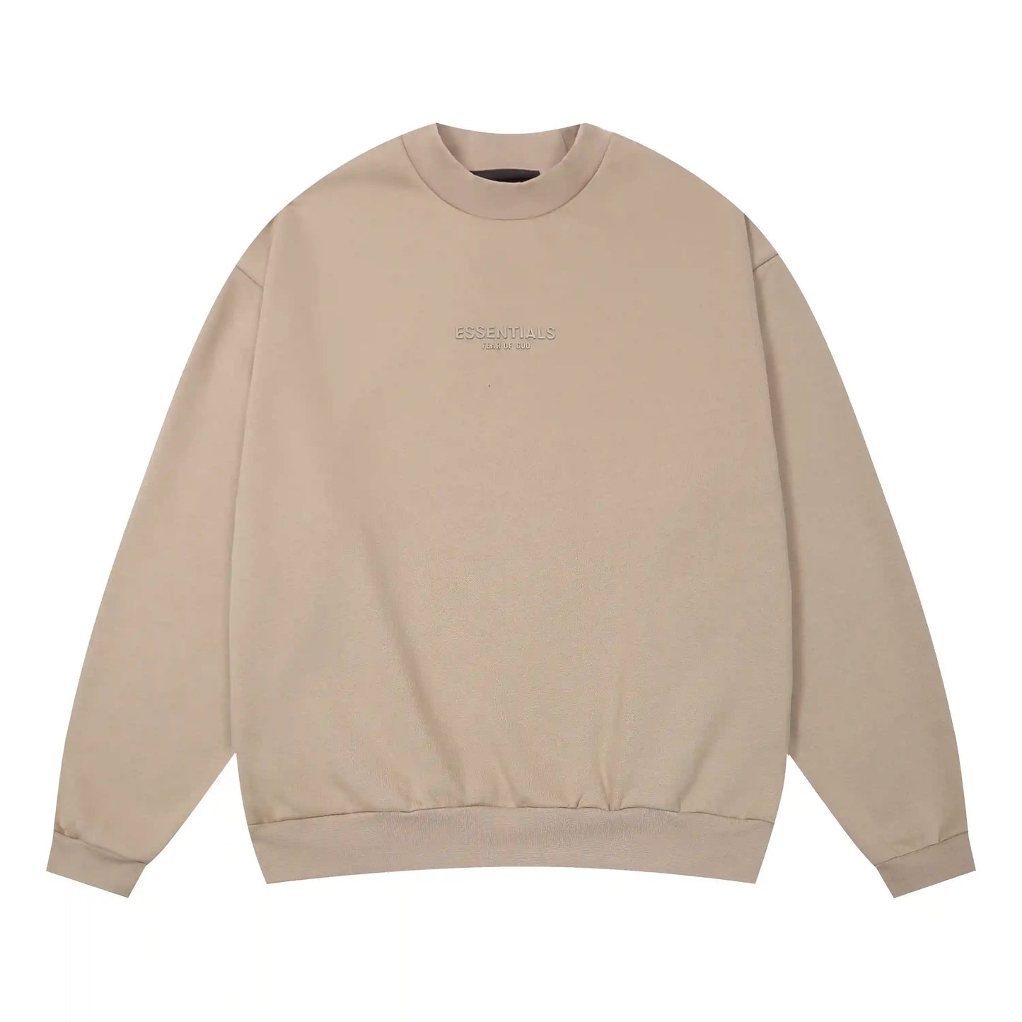 Essentials ash fleece joggers with elastic waistband comfort by Fear Of God