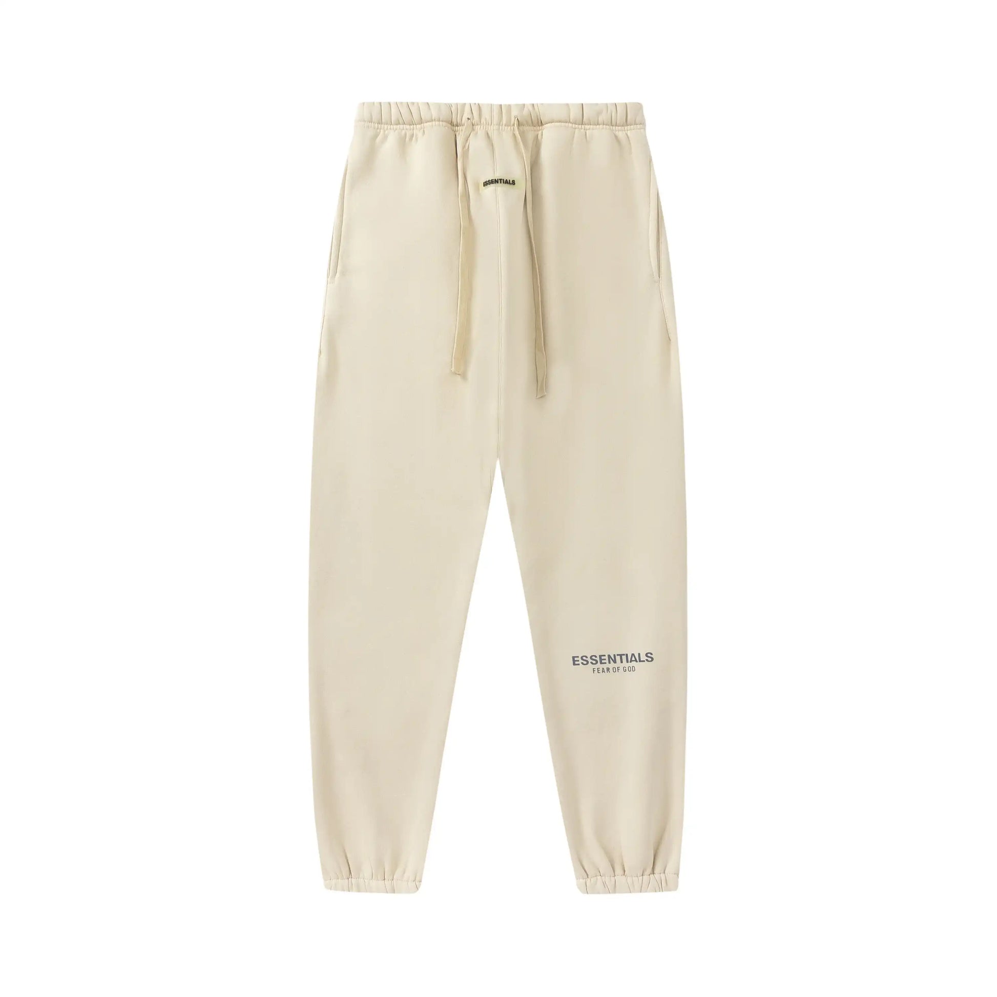 Styled Essentials beige fleece tracksuit for everyday causal wear by Fear Of God