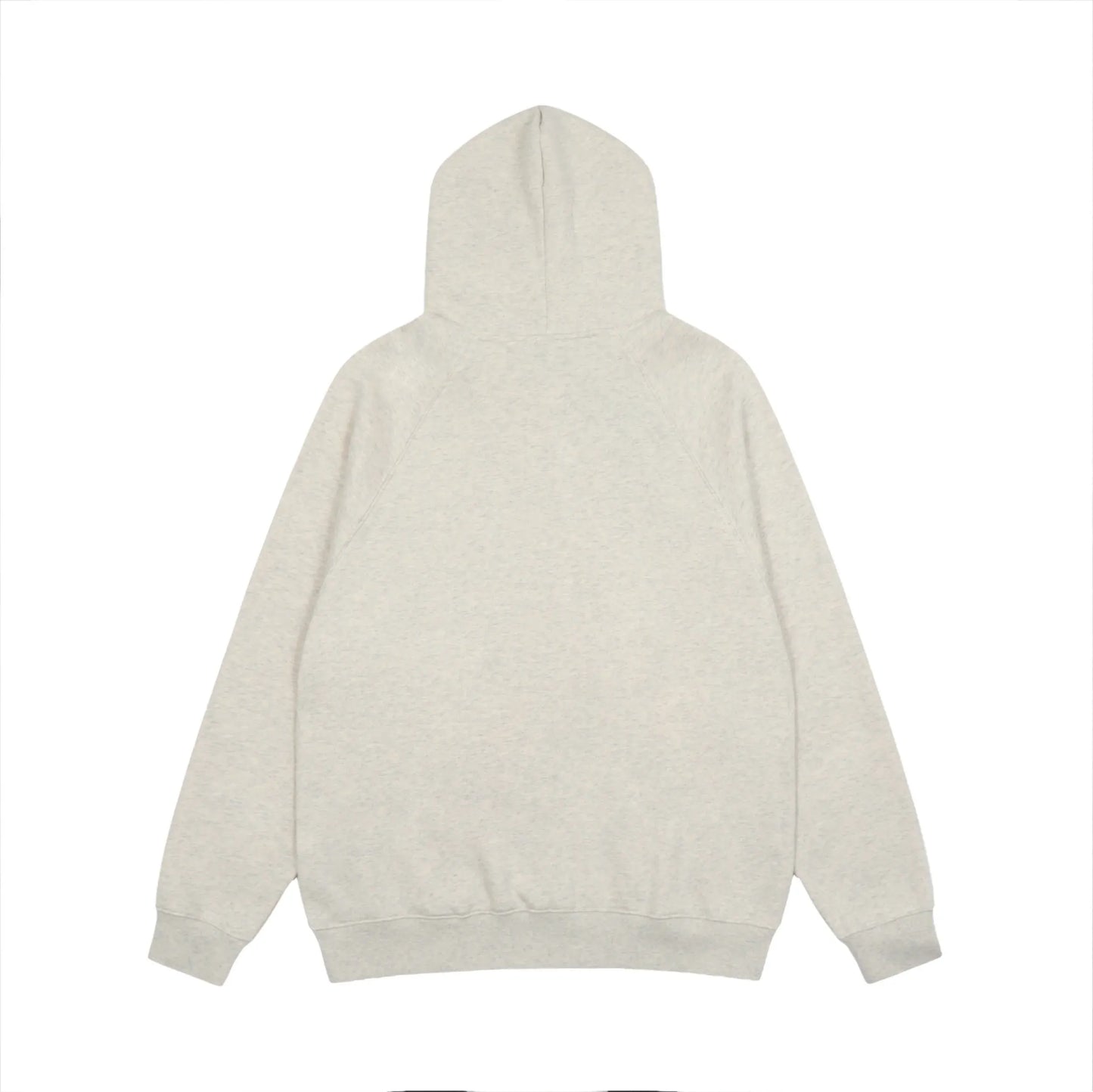 Design details of Essentials cloud dance fleece tracksuit by Fear Of God

