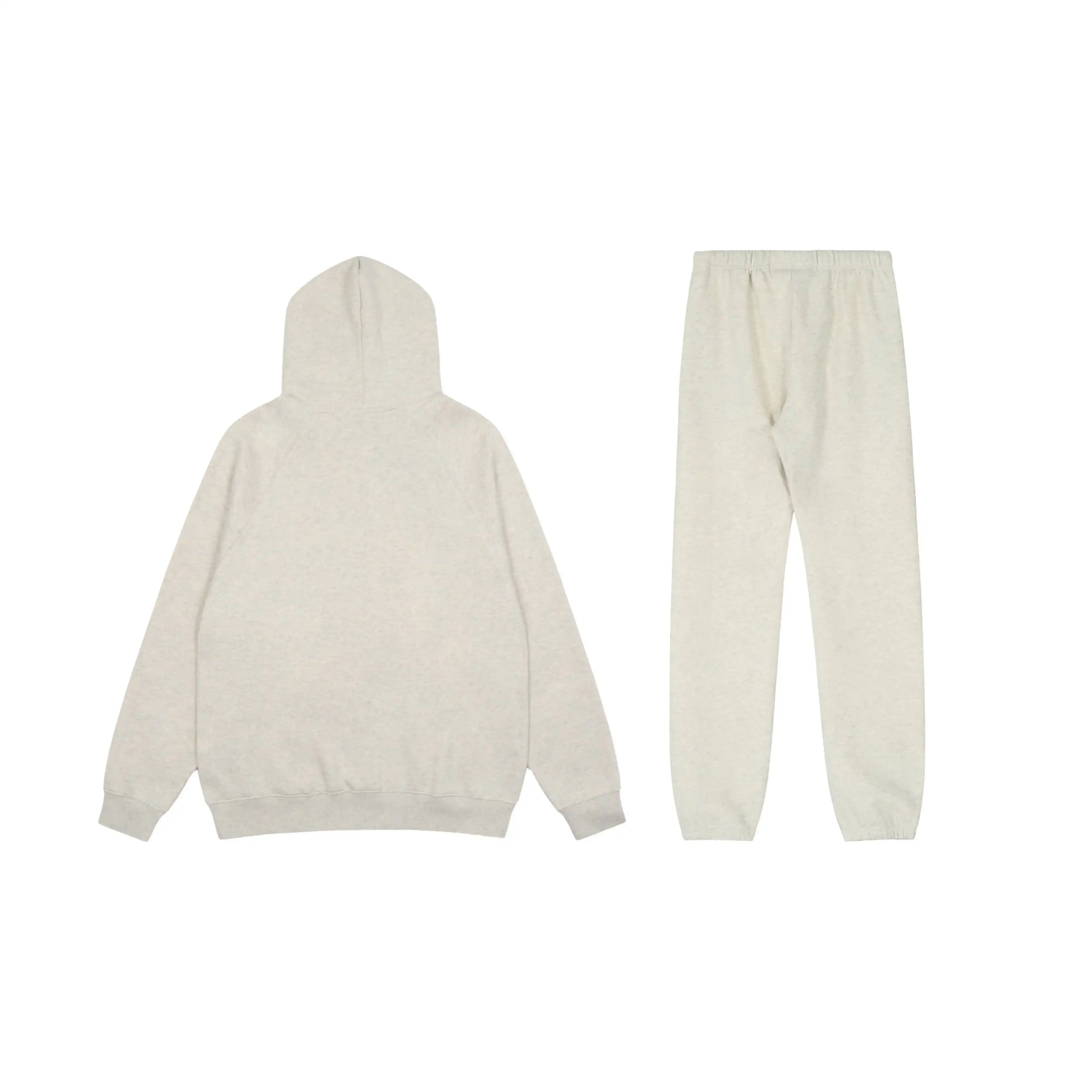 Essentials cloud dance fleece hoodie with soft interior detail by Fear Of God

