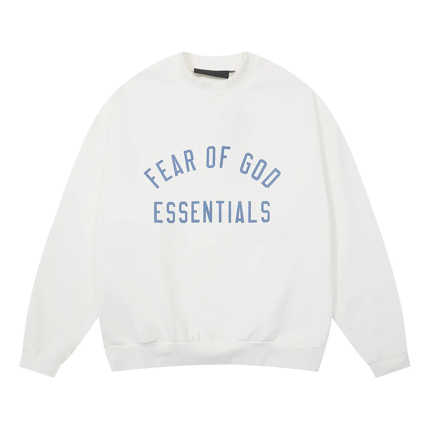 Essentials eggshell deluxe fleece joggers with elastic waistband comfort by Fear Of God