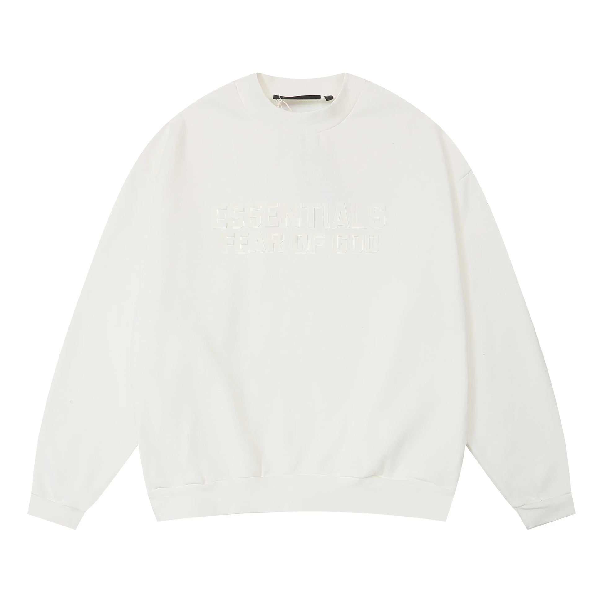 Essentials eggshell relaxed fleece joggers with elastic waistband comfort by Fear Of God