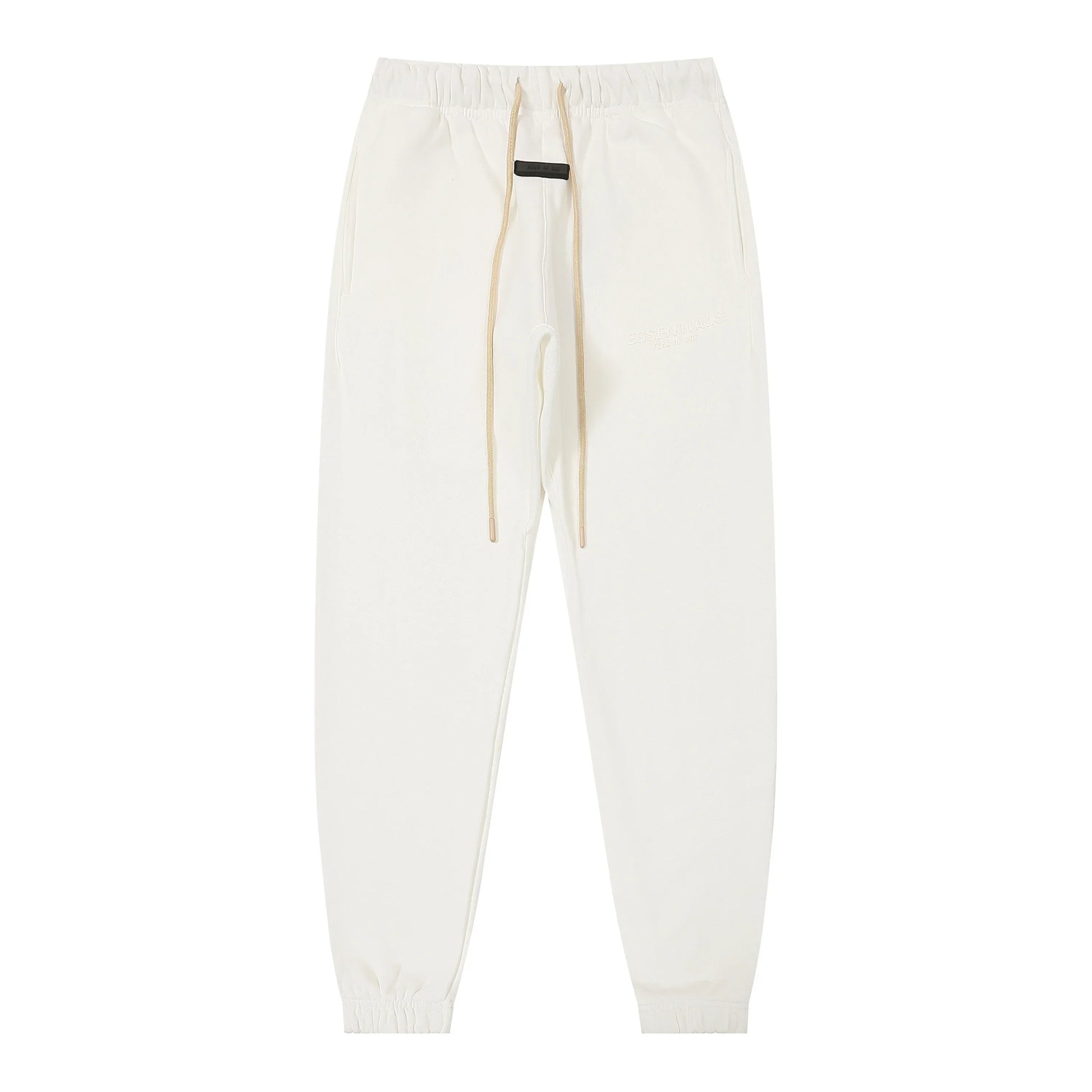 Styled Essentials eggshell relaxed fleece tracksuit for casual wear by Fear Of God