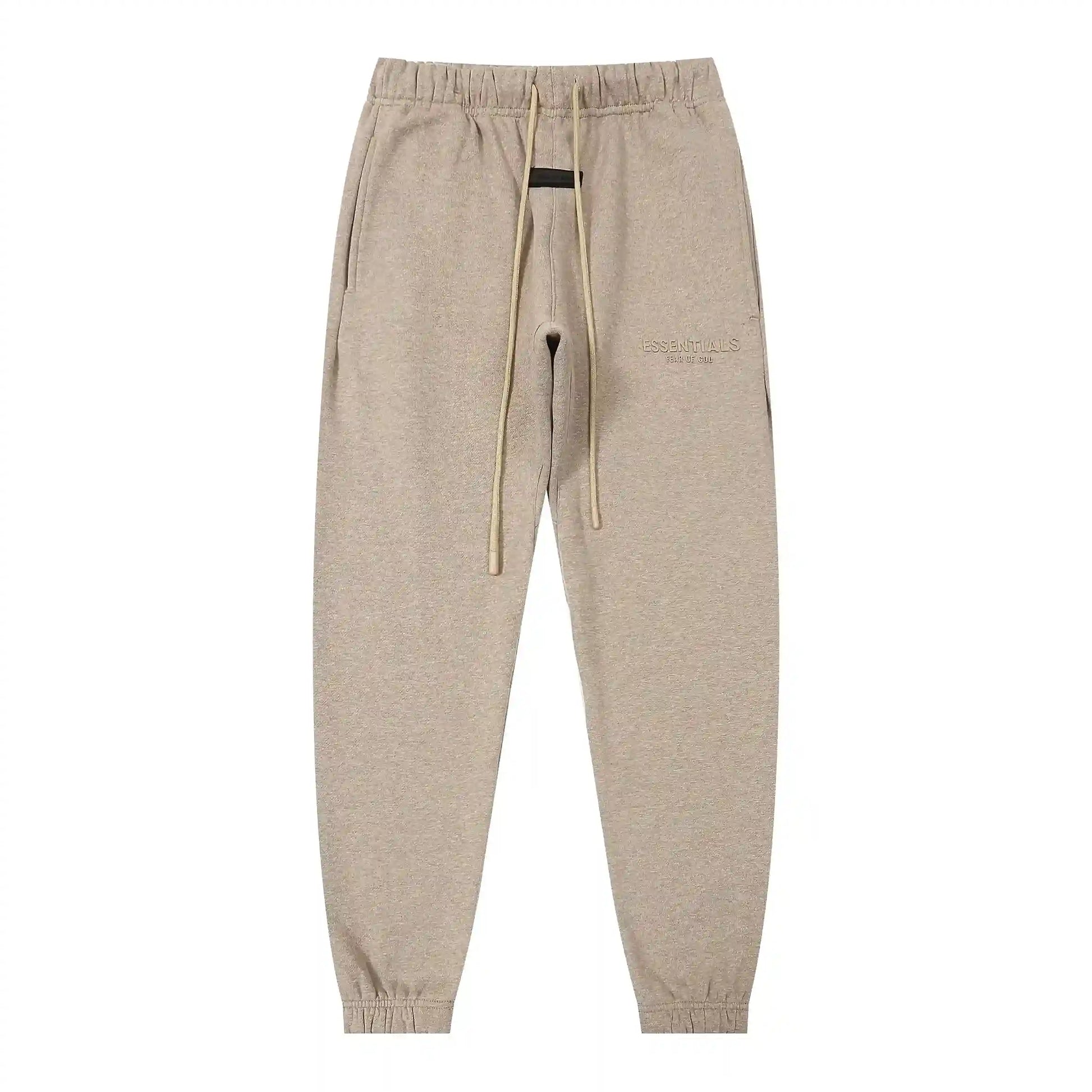 Styled Essentials heathered grey fleece tracksuit for everyday casual wear by Fear Of God