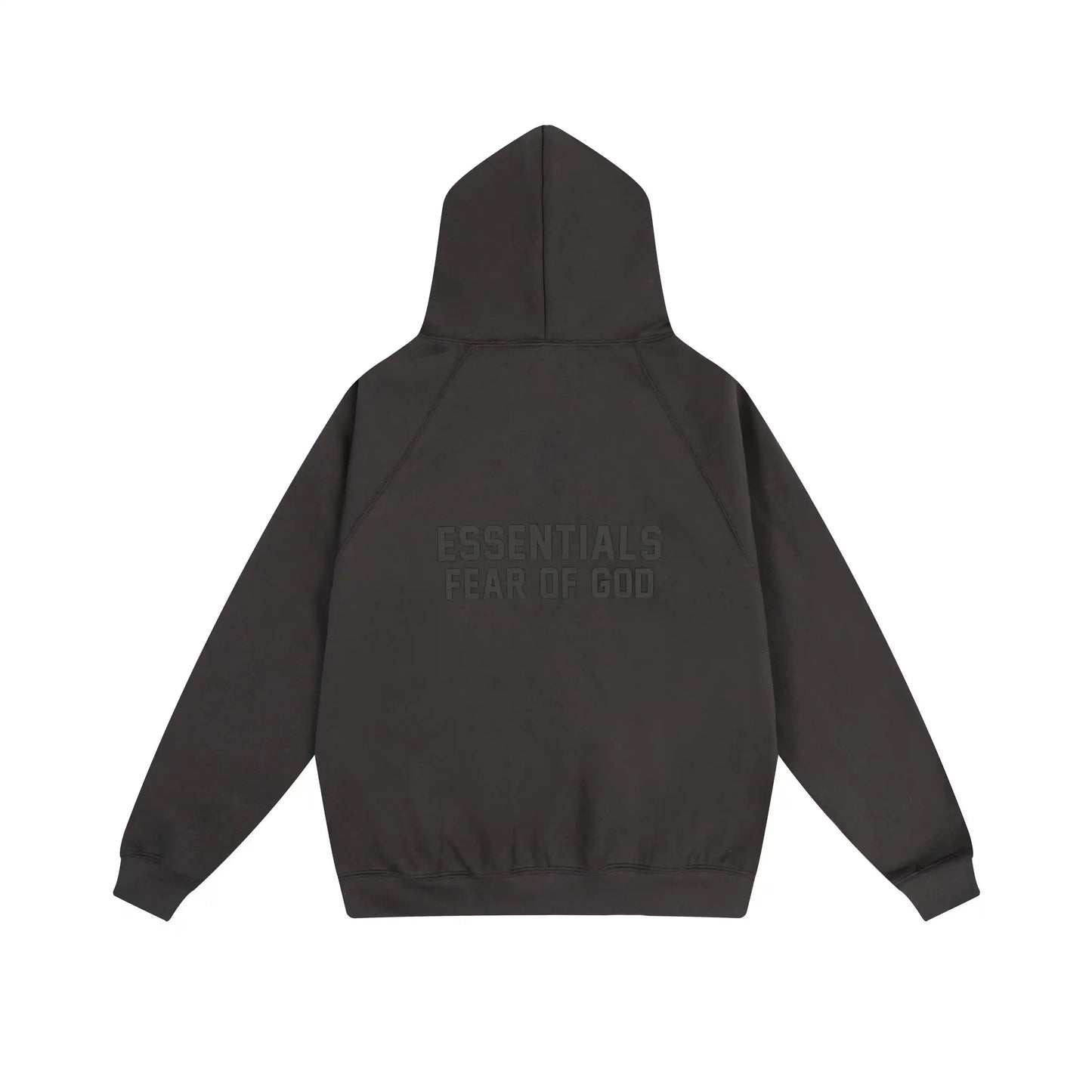 Design details of Essentials ink fleece tracksuit by Fear Of God