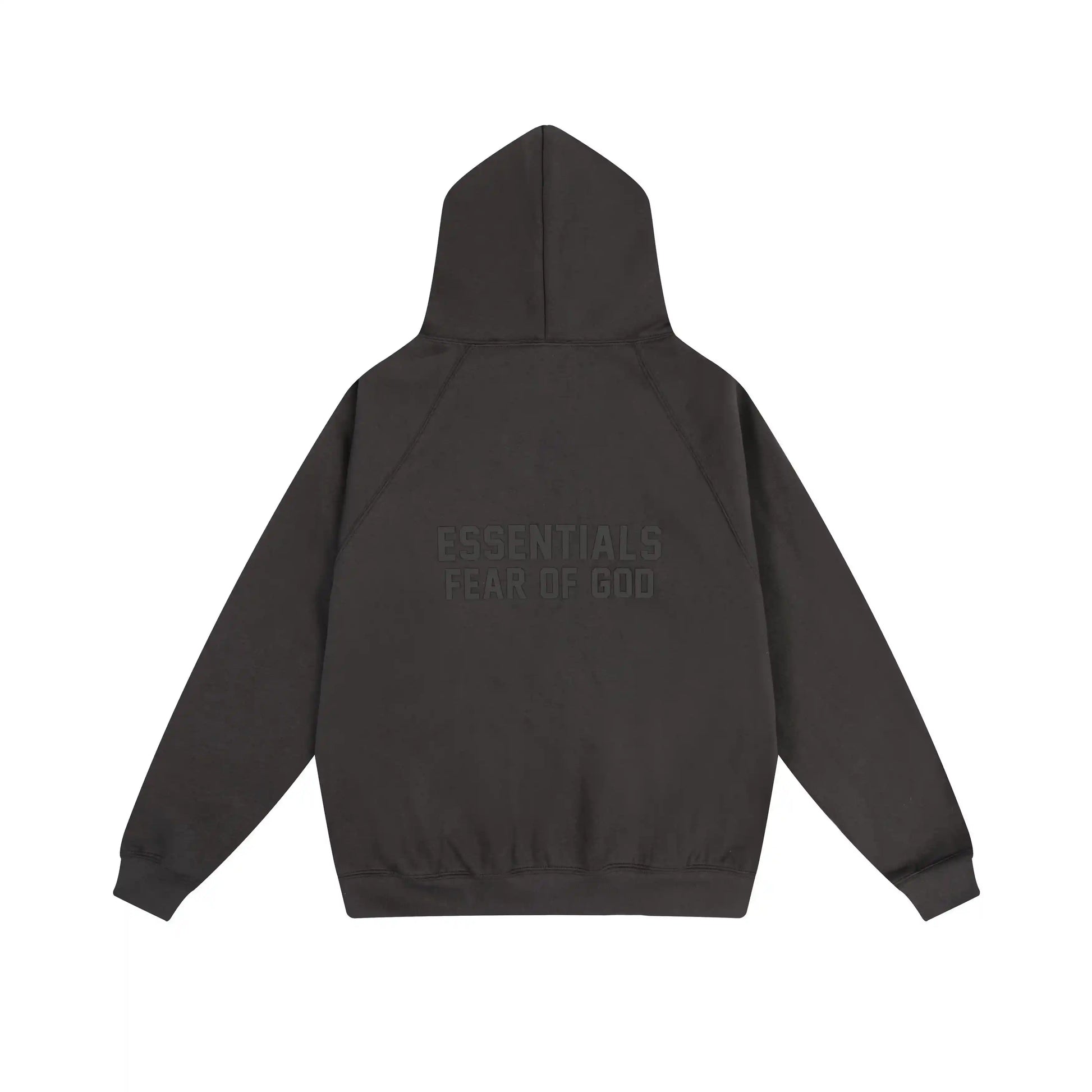 Design details of Essentials ink fleece tracksuit by Fear Of God