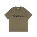 Classic crew neckline on Essentials harvest t-shirt by Fear of God