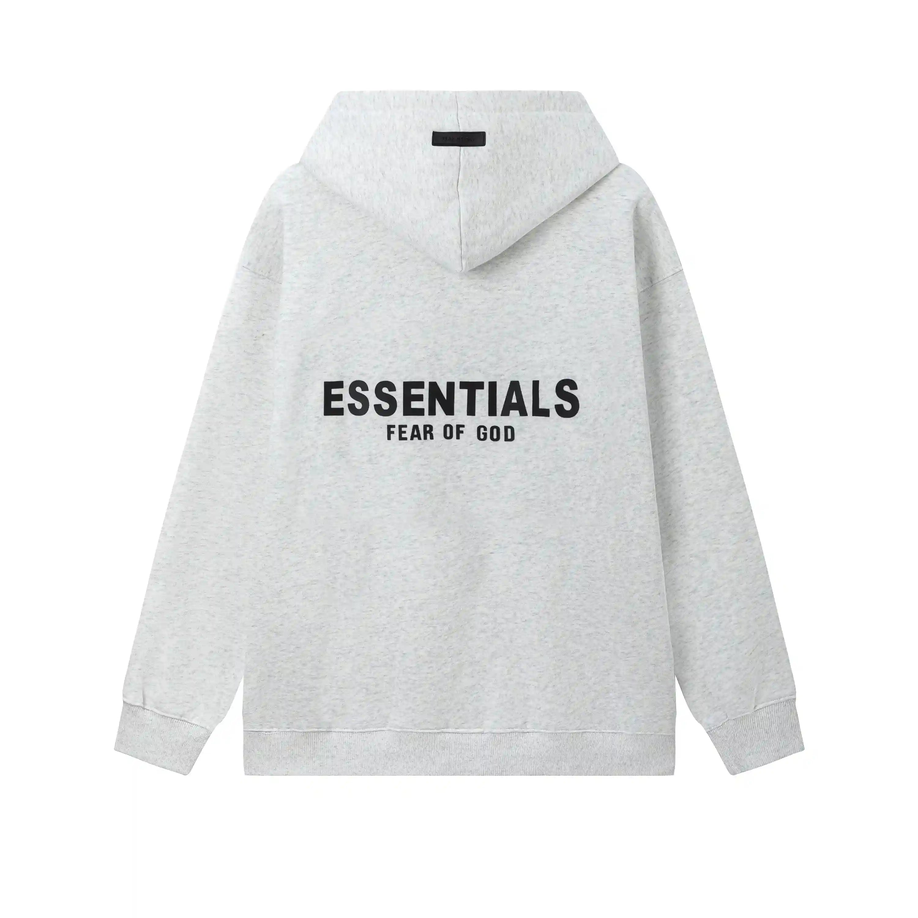 ESSENTIALS Clothing Light Grey Hoodie