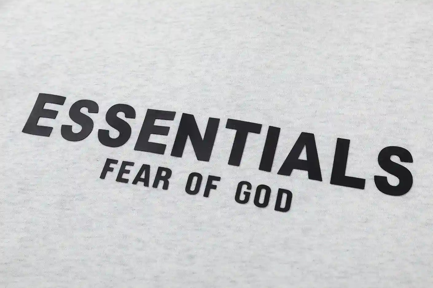 ESSENTIALS Clothing Light Grey Hoodie